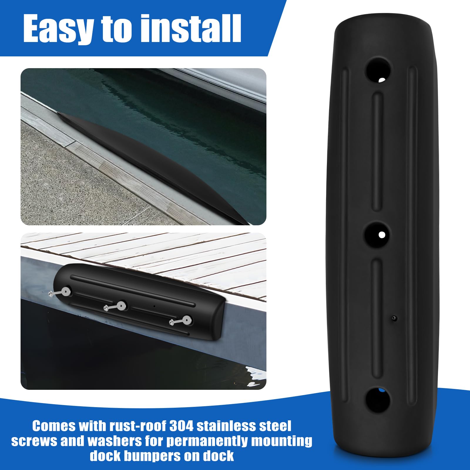 FBULWSEC pre-drilled holes and included hardware for quick install