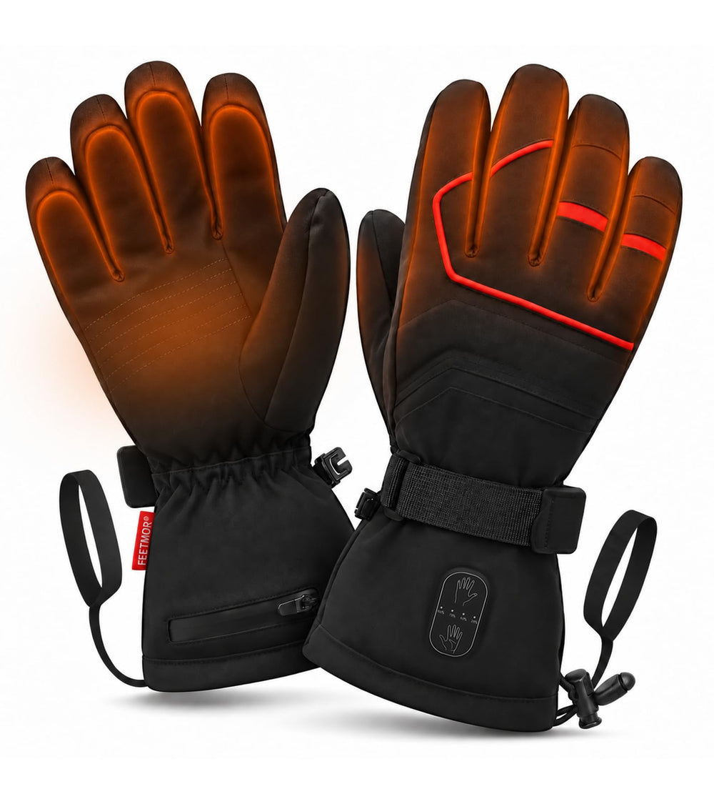 FEETMOR front view showing glove design and controls for easy identification and purchase
