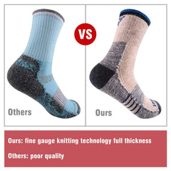 FEIDEER wrapped toe seam detail for reduced friction and long-lasting comfort