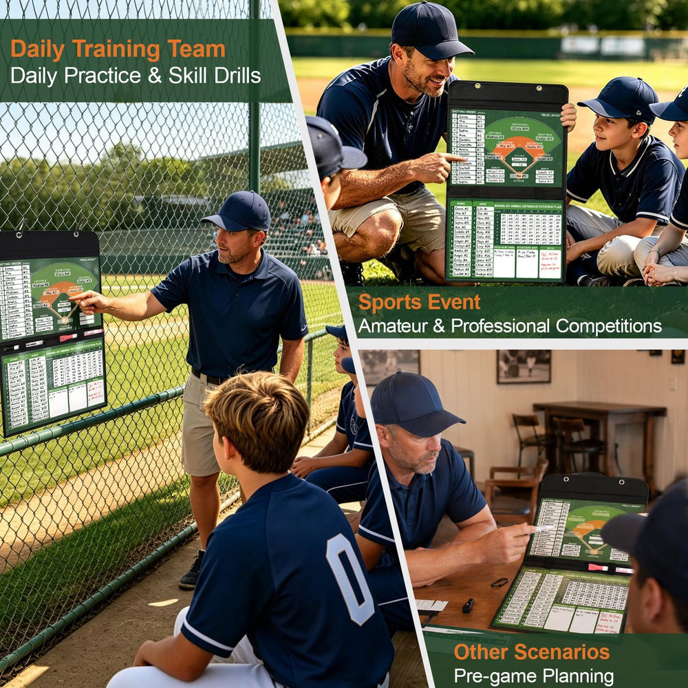 Fentoros coach writing on board during practice demonstrating efficient drill planning