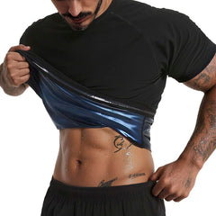 FEVOHOT front view of shirt showing compression fit and sleek silhouette benefits