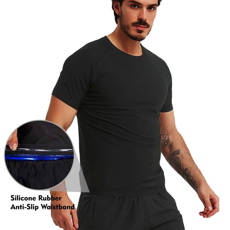 FEVOHOT shirt beside tape measure showing sizing option BK 4XL clarity