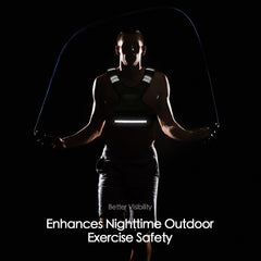Feyachi reflective strips detail enhancing visibility and outdoor safety