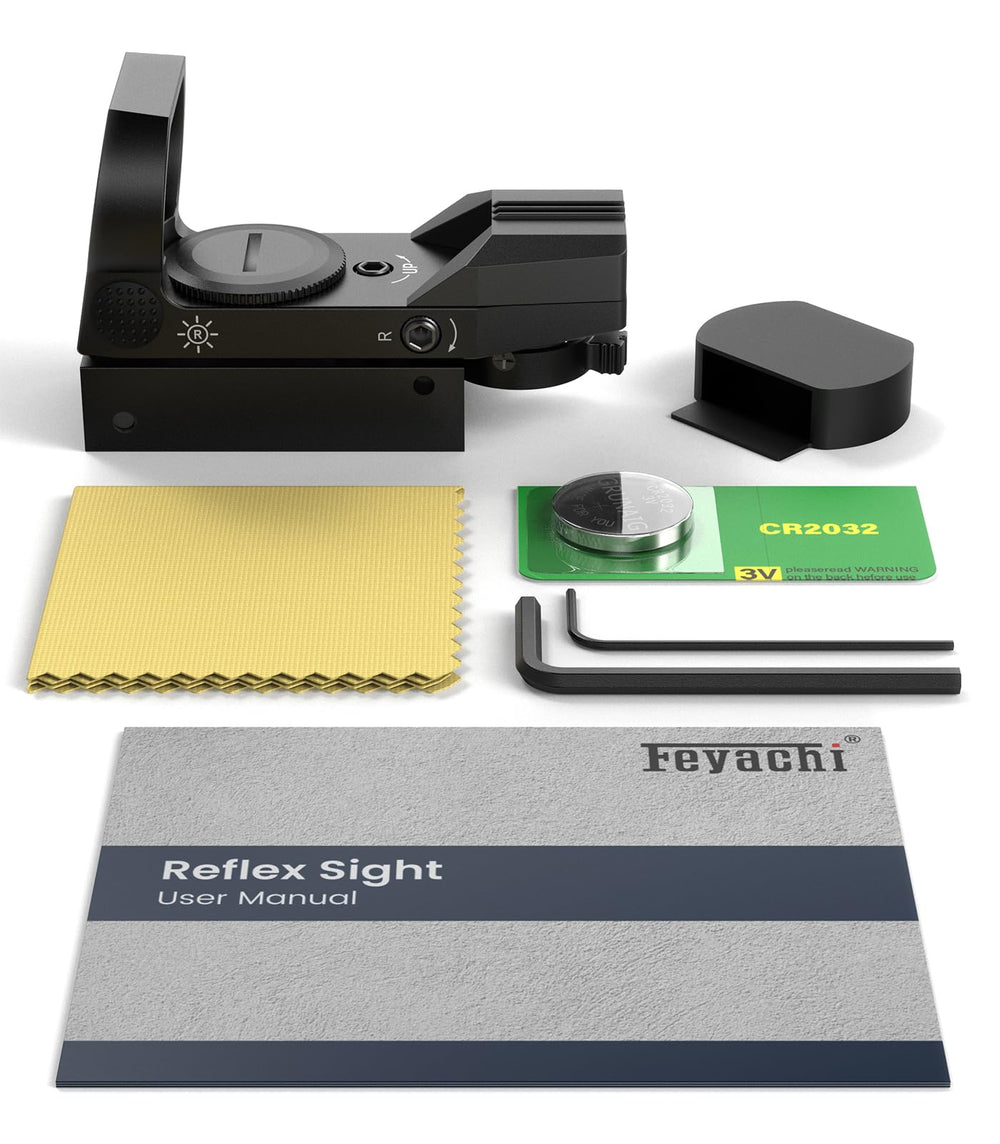 Feyachi size comparison next to ruler showing compact, lightweight portability
