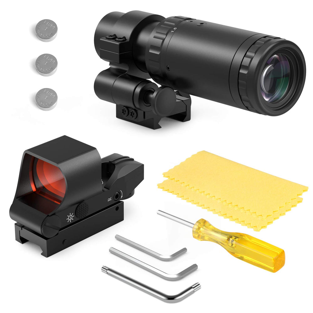 Feyachi RS-30 in use at shooting range, demonstrates faster target acquisition and range extension