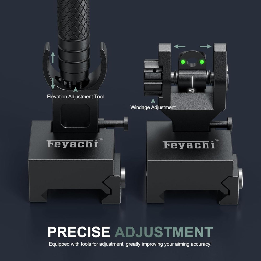 Feyachi S27 close-up of flip mechanism highlighting robust detent and rapid deployment