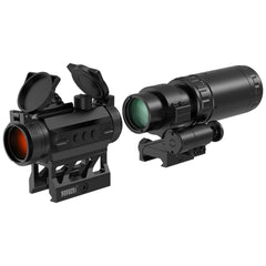 Feyachi V30 front view showing compact reflex housing and controls for fast aiming