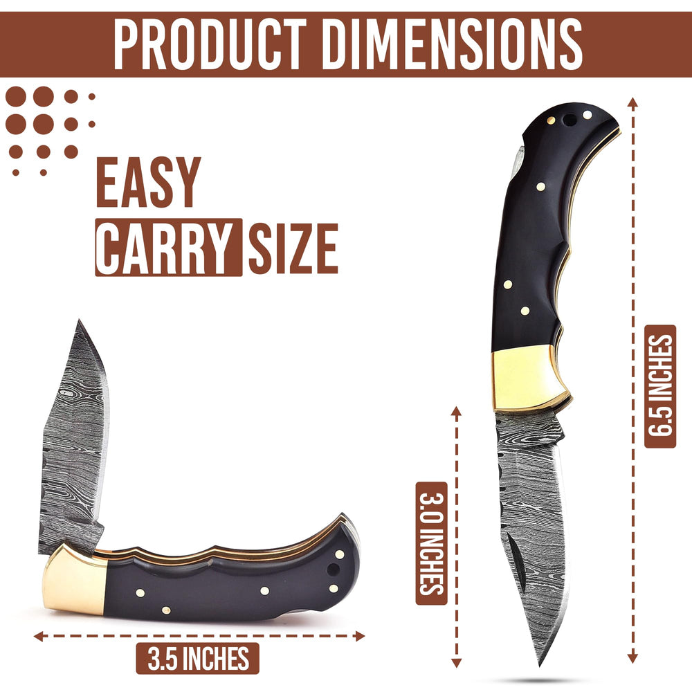 FH KNIVES detailed Damascus twist pattern highlighting layered steel strength and visual appeal