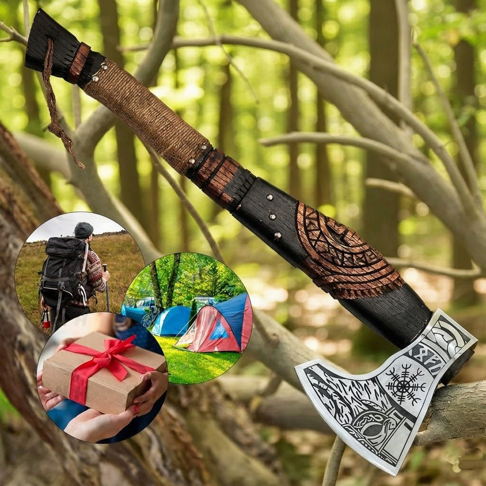 FH TRADERS premium leather sheath protecting blade during transport