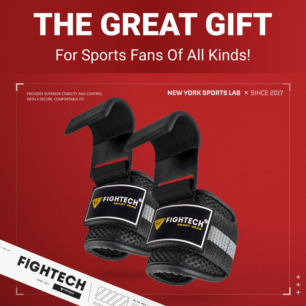 FightTech wrist strap closeup highlighting thick neoprene support and comfort