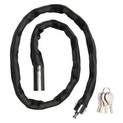 FIGODE close-up of 304 stainless steel chain texture, corrosion resistance benefit