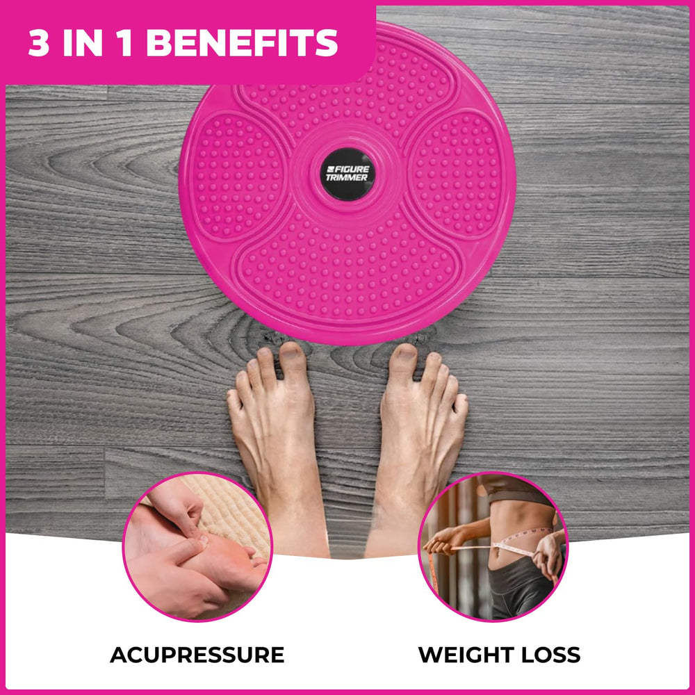 Figure Trimmer beside ruler illustrating 14-inch diameter scale