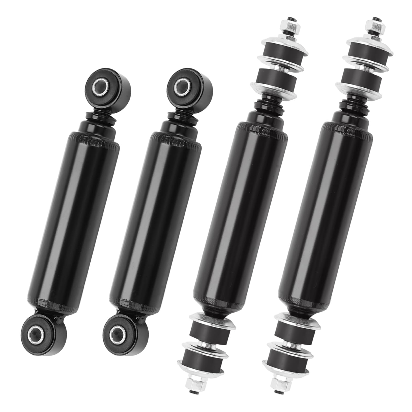 FILTERUP front shock assembly front view showing fitment and improved ride stability