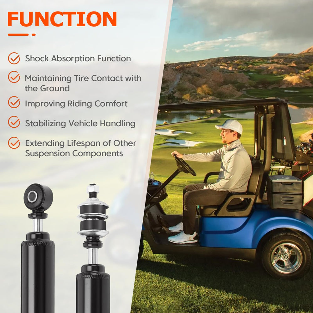 FILTERUP installed rear shock under chassis showing improved traction and comfort