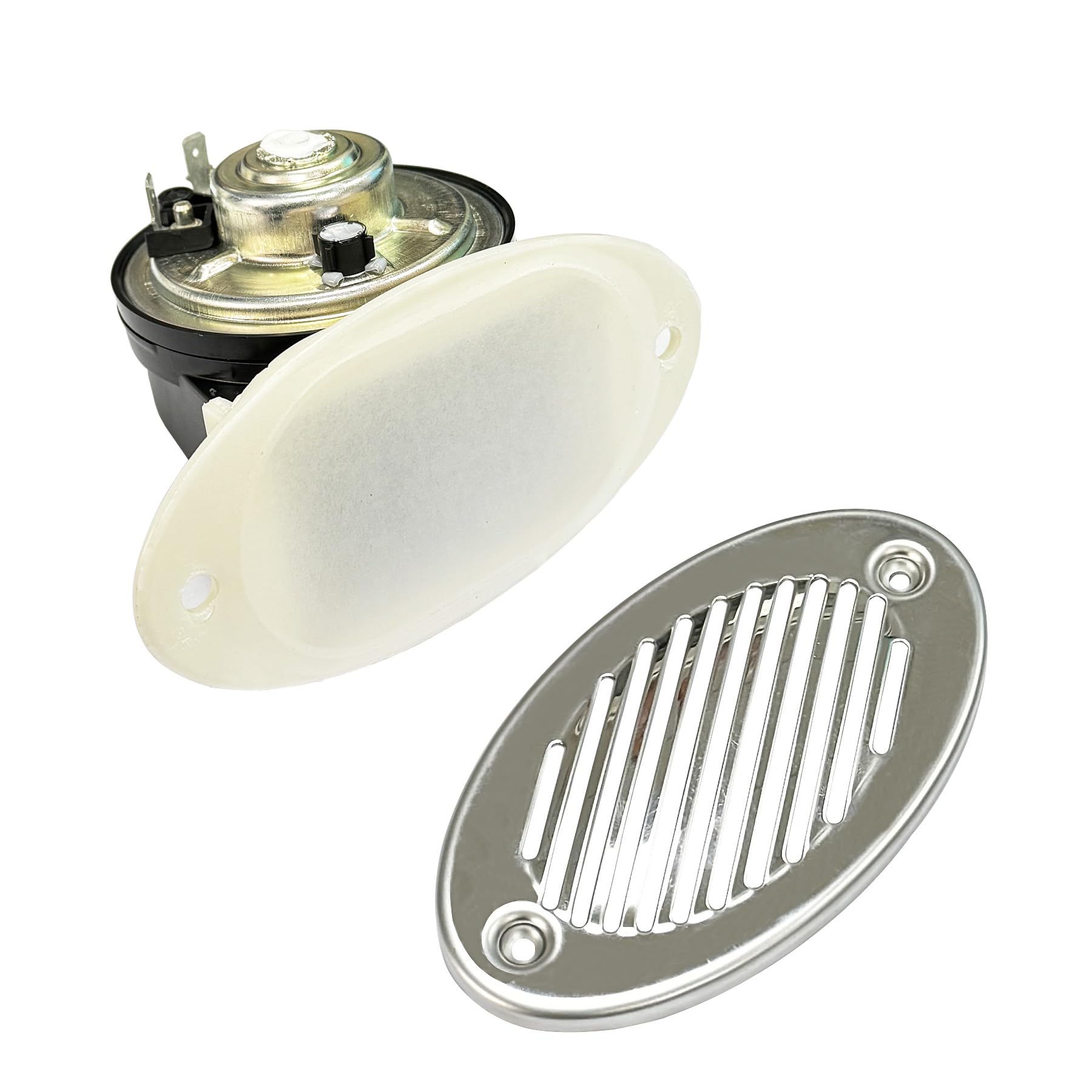 FINALAWOLF front flush-mounted horn on bow, corrosion-resistant finish