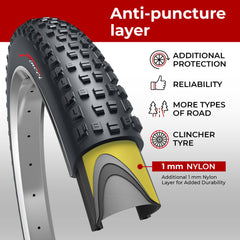 Fincci Kevlar bead folded to show packable, lightweight advantage