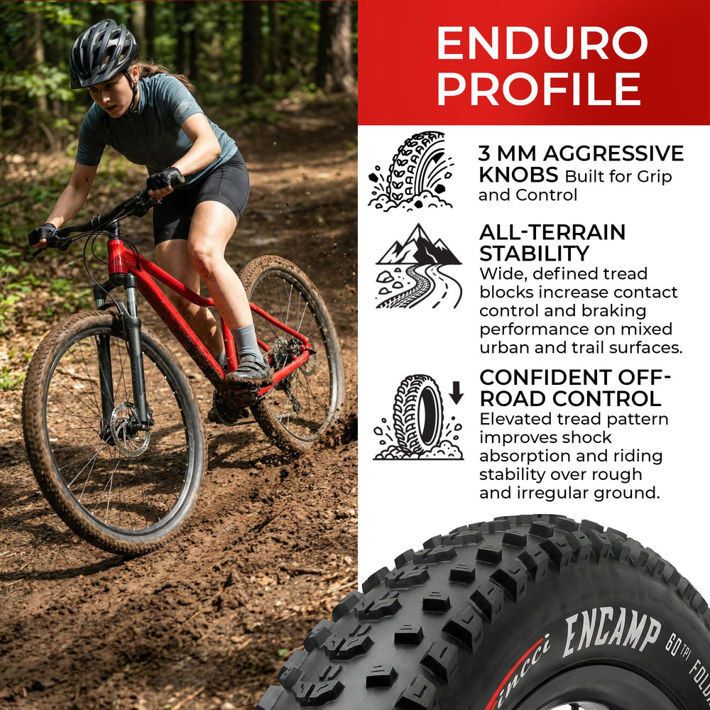 Fincci tire mounted on a 27.5 wheel demonstrating fit and rim compatibility