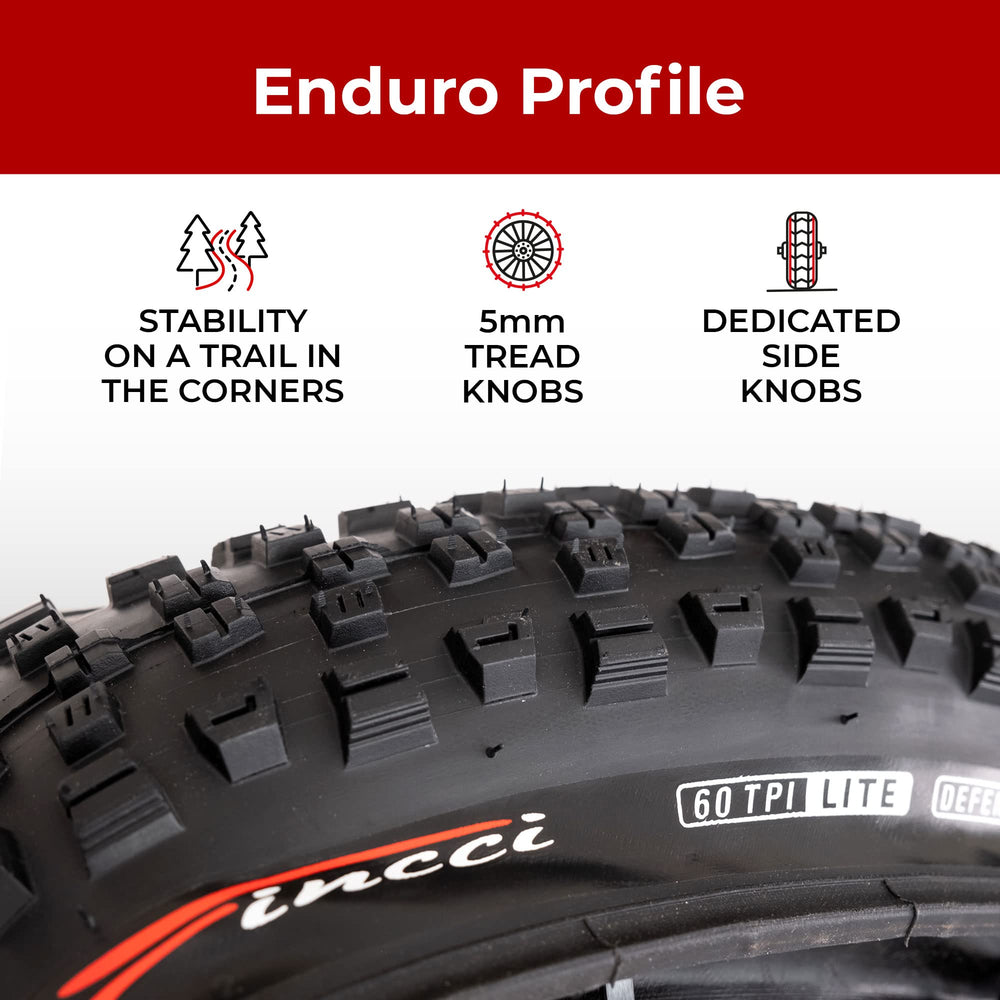 Fincci tread detail highlighting multi-surface knobs for traction