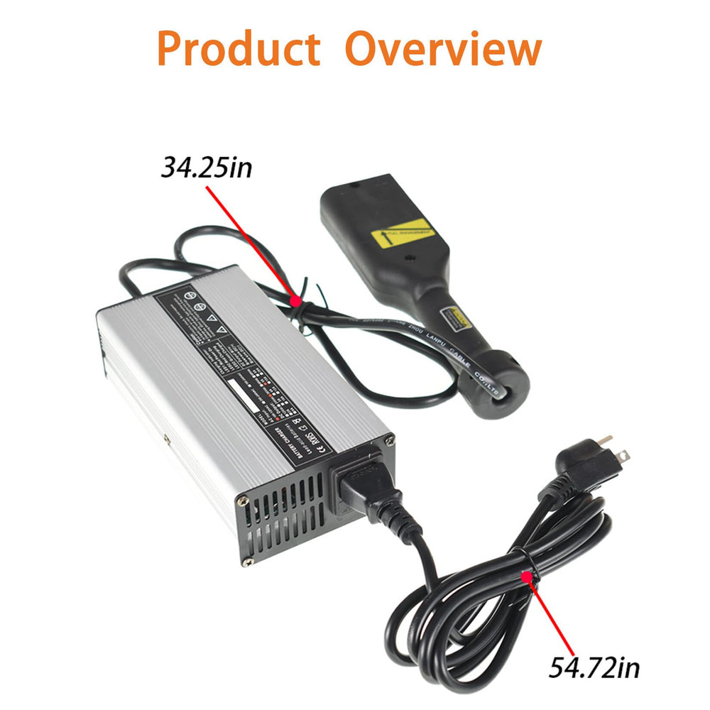 Findmall DC wires with brown positive and blue negative labels, simplifying correct hookup