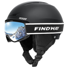 findway helmet front view showing sturdy shell and secure fit benefit safety