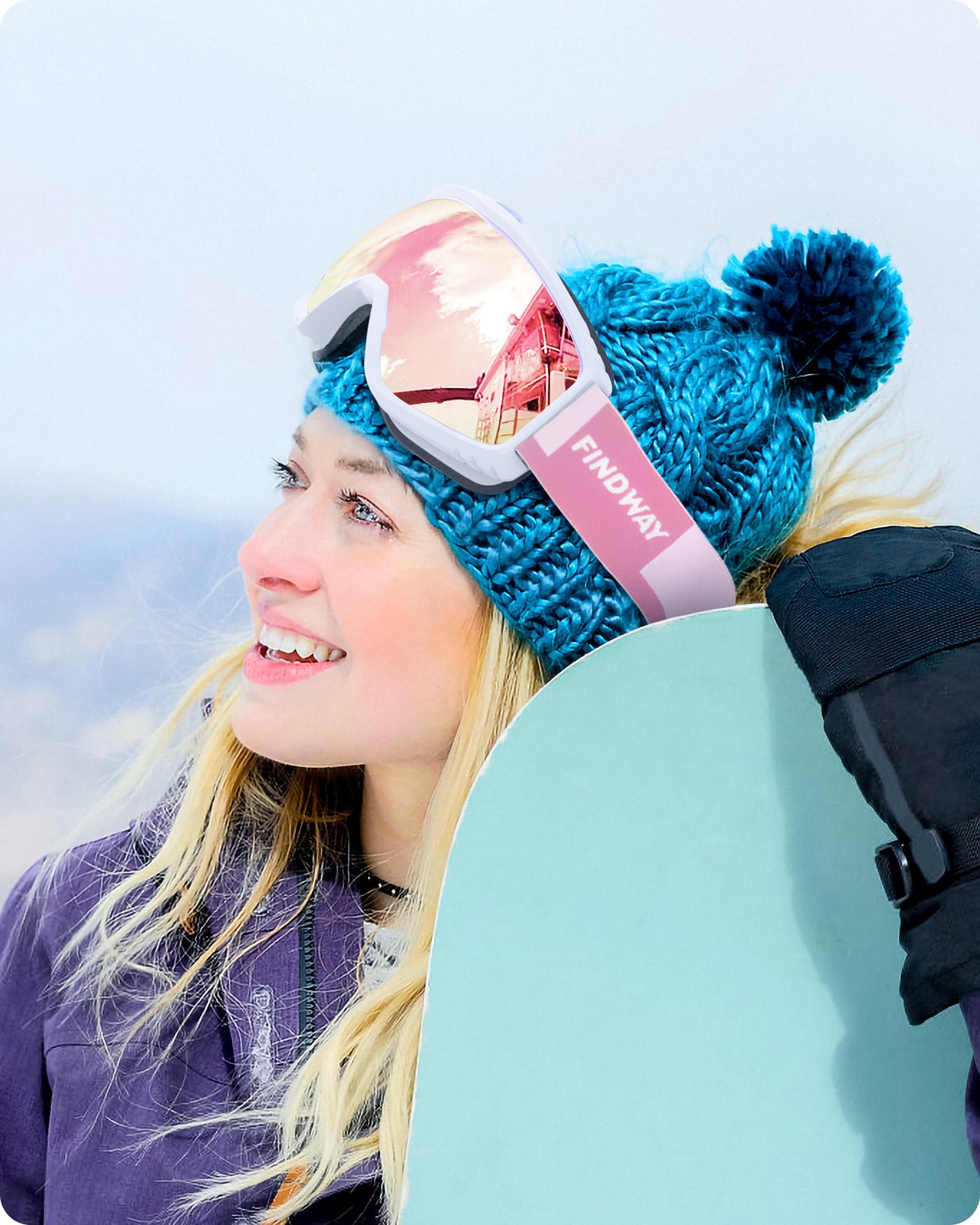 findway OTG fit with glasses inside for comfortable wear