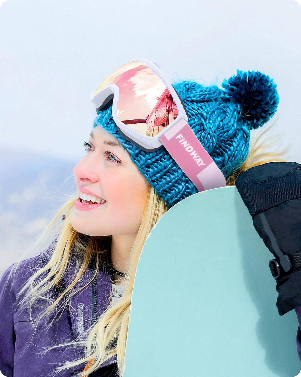 findway OTG fit with glasses inside for comfortable wear