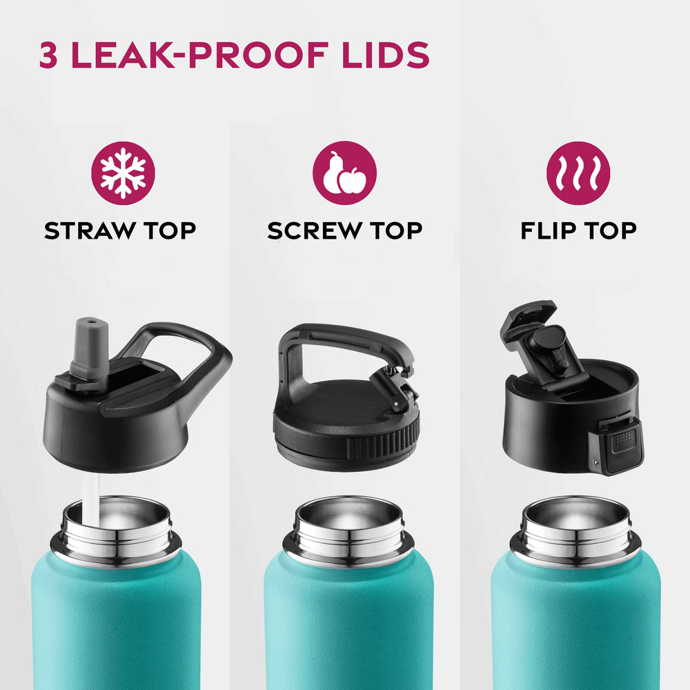 FineDine bottle mouthpiece lid detail for controlled hot-beverage drinking