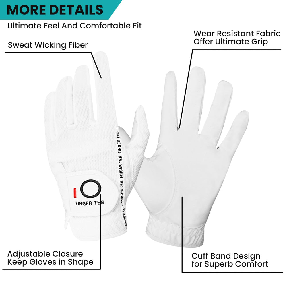 FINGER TEN palm texture closeup demonstrating wet-grip traction