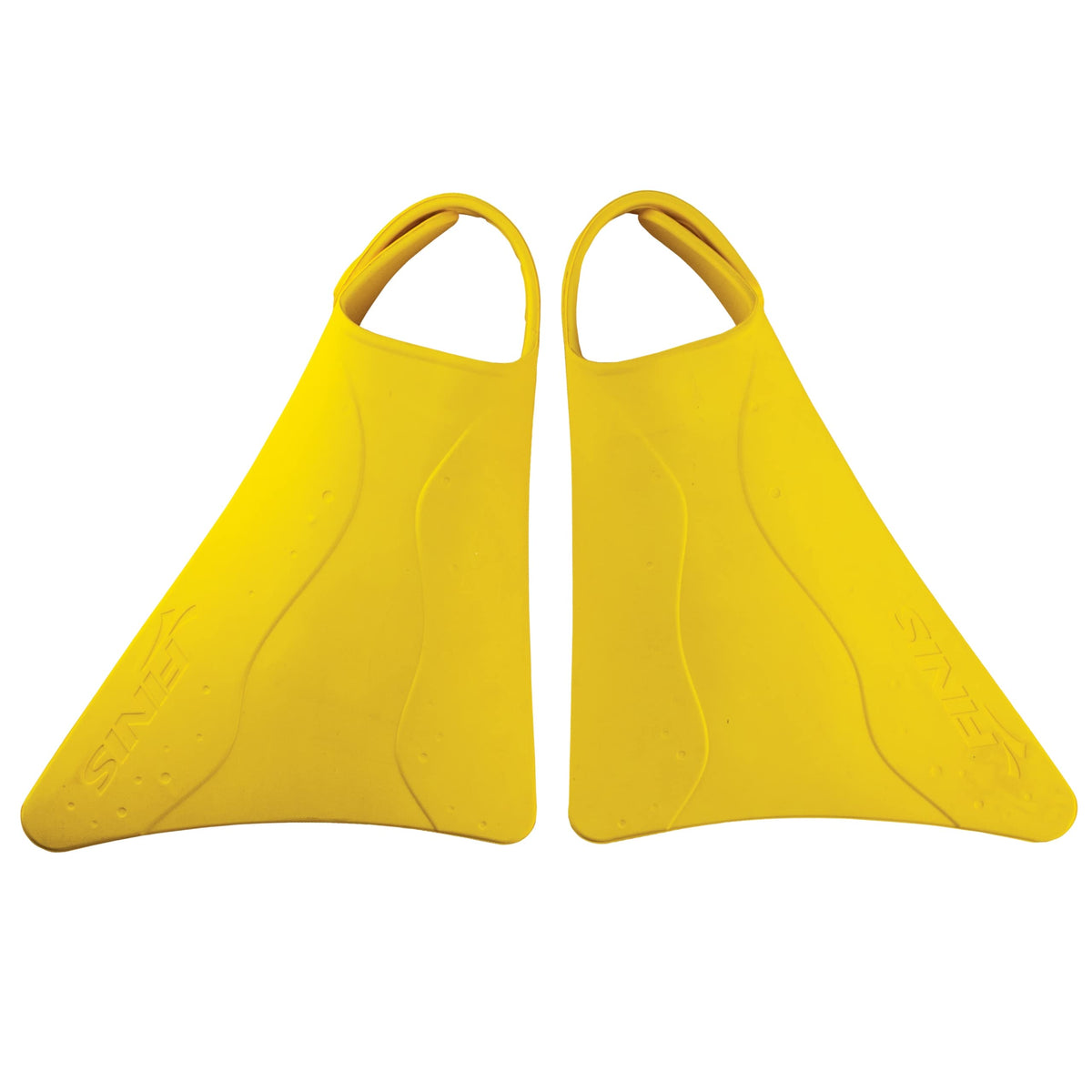 FINIS Fishtail 2 front view showing shape and easy-on design for quick wear