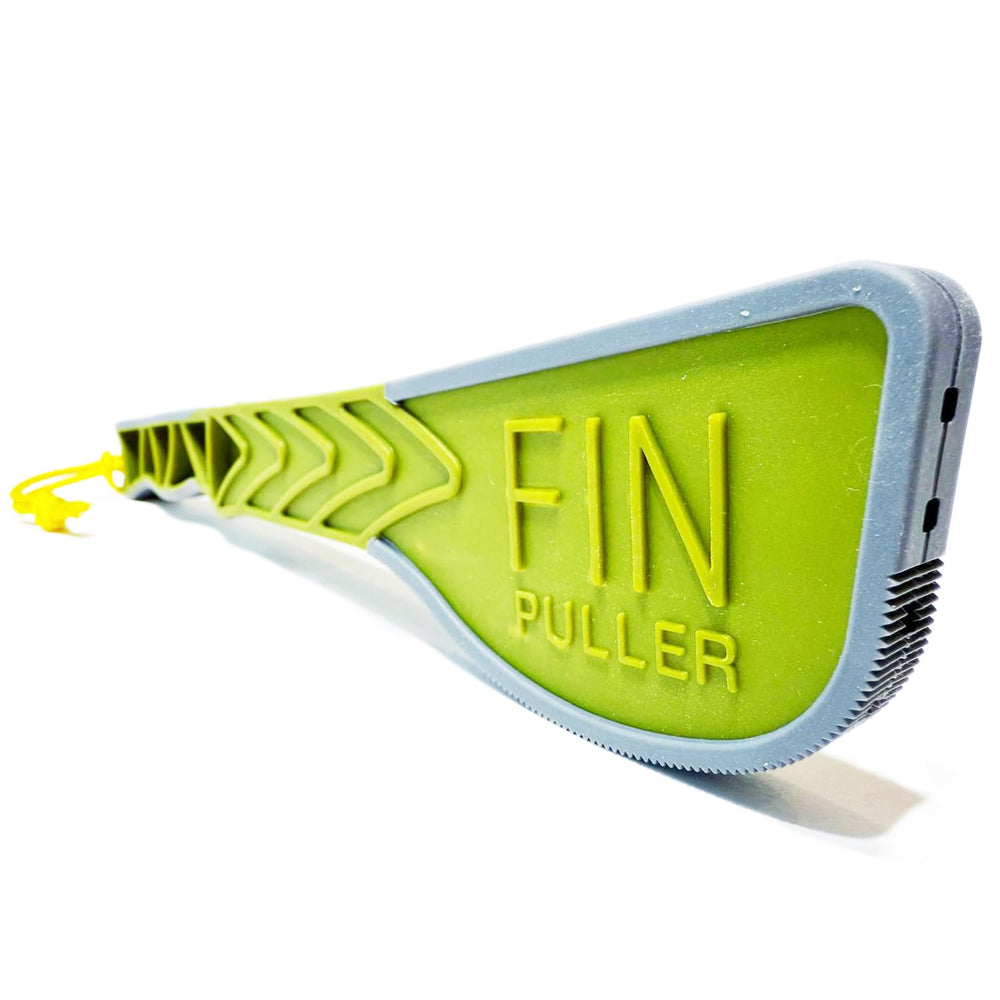 FINPULLER close-up of gripping area preventing scratches and secure hold