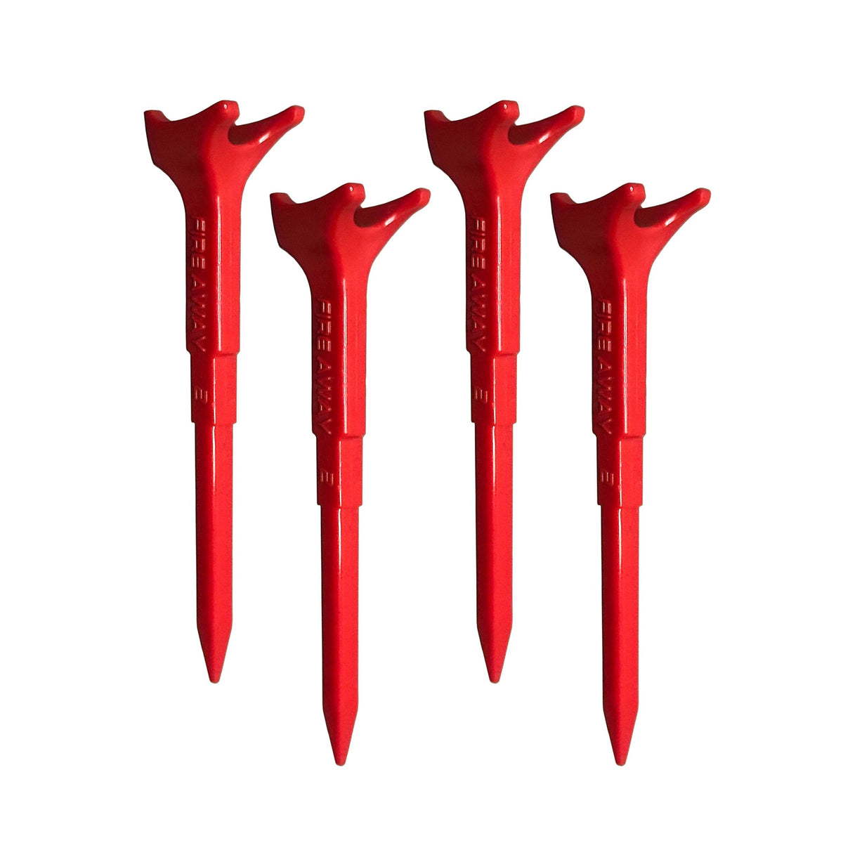 FIRE AWAY front packaging in red showing pack of tees and benefits