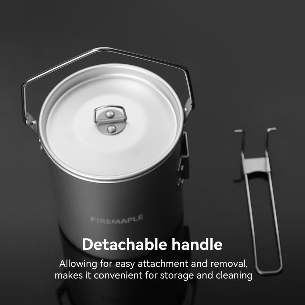 Fire-Maple pot folded compactly to save space and prevent damage