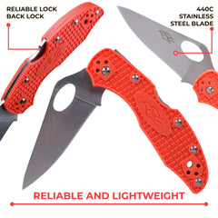 Firebird F759M metal clip and liner lock detail for secure pocket carry