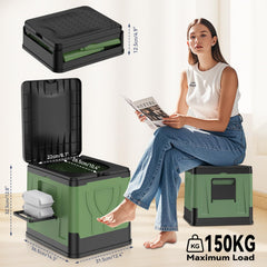 FIRINER close-up of built-in tray and paper holder for hands-free convenience