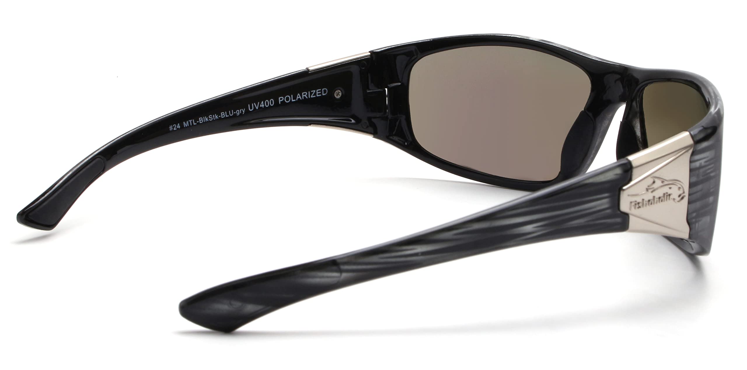 Fishoholic scale comparison next to sunglasses case shows size and fit