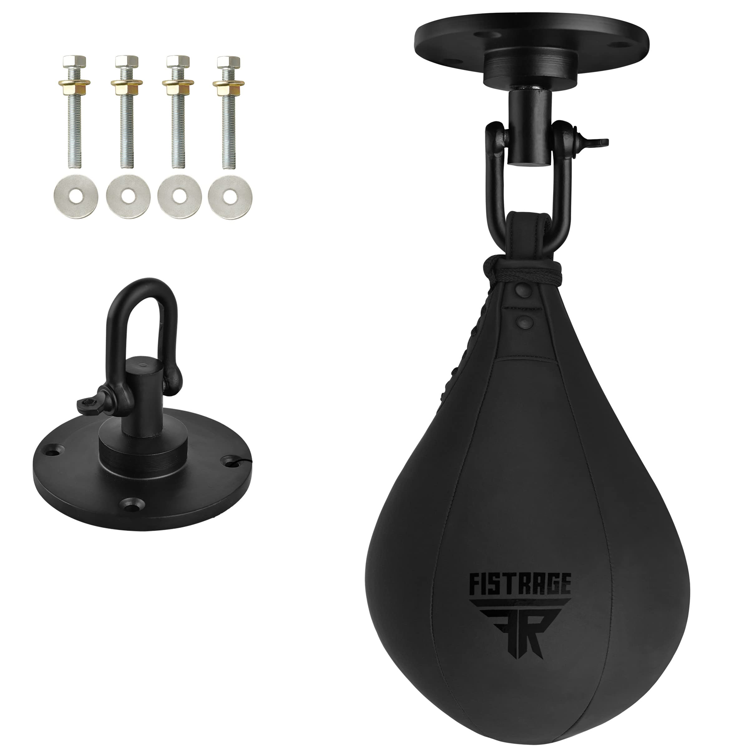 FISTRAGE mounted speed ball in gym aiding fast-strike training
