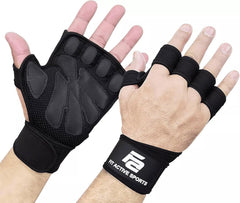 Fit Active Sports front view showing glove design and large size, durable protection benefit