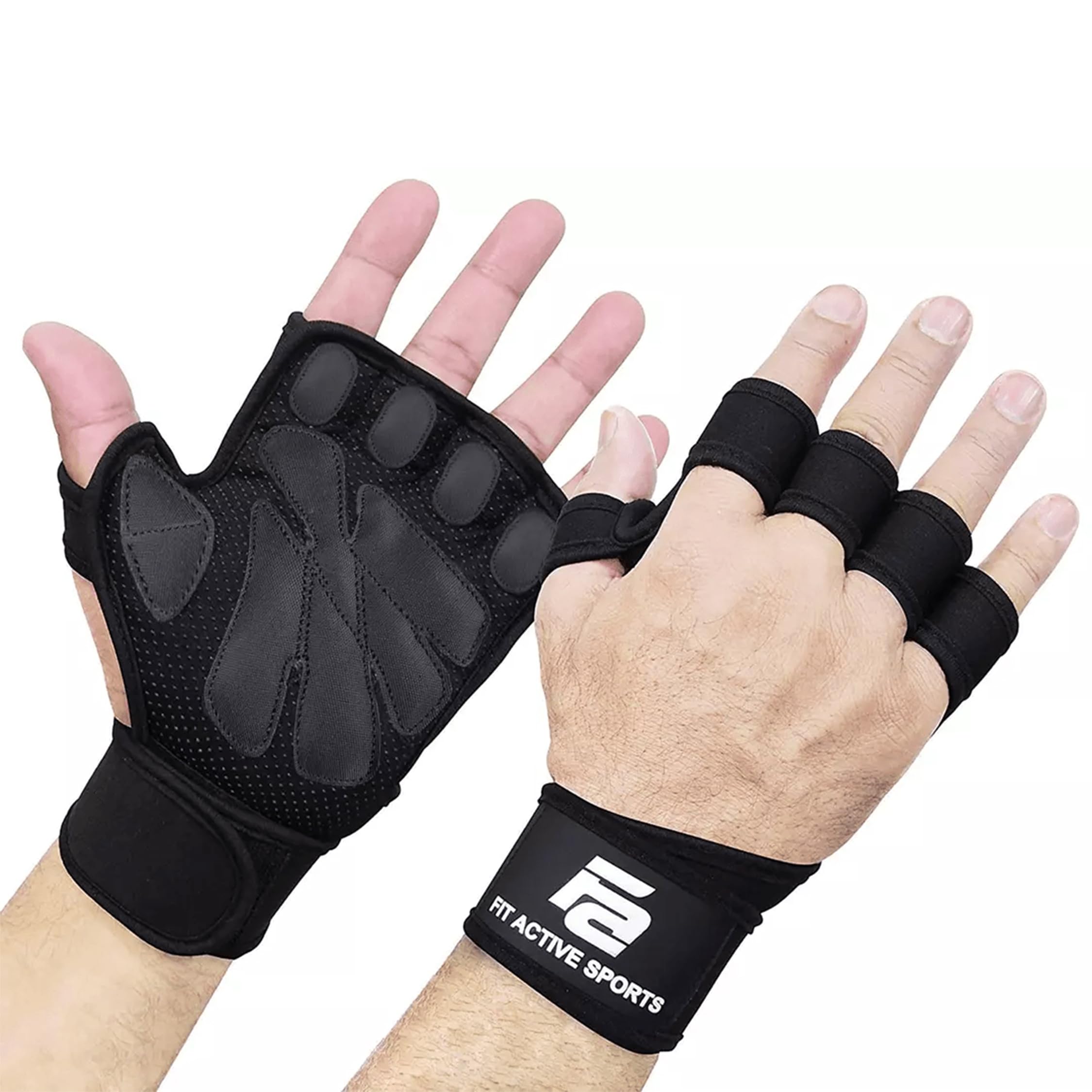 Fit Active Sports gloves front view showing durable build and fit
