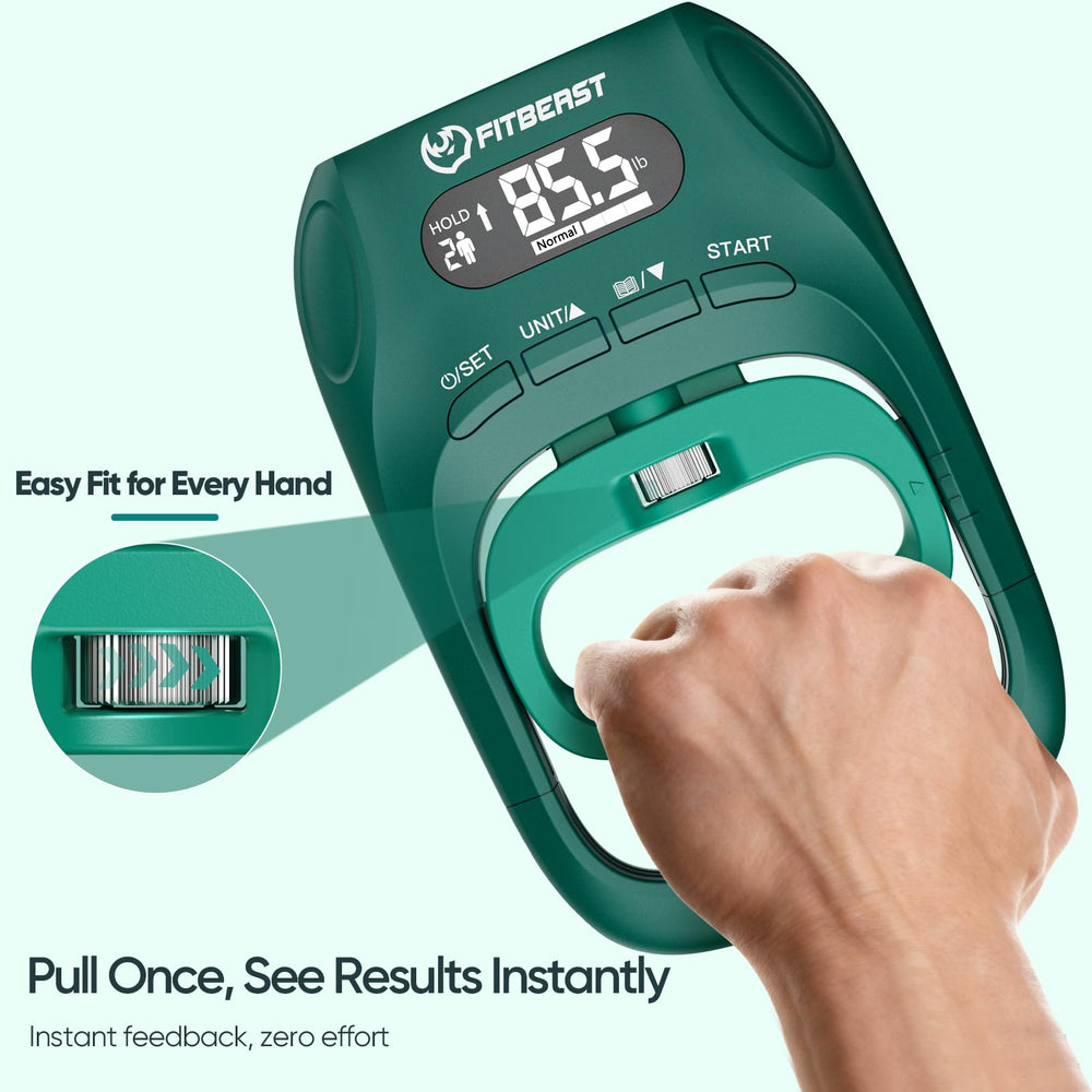 FitBeast adjustable gripper detail highlighting ergonomic handles for comfortable training
