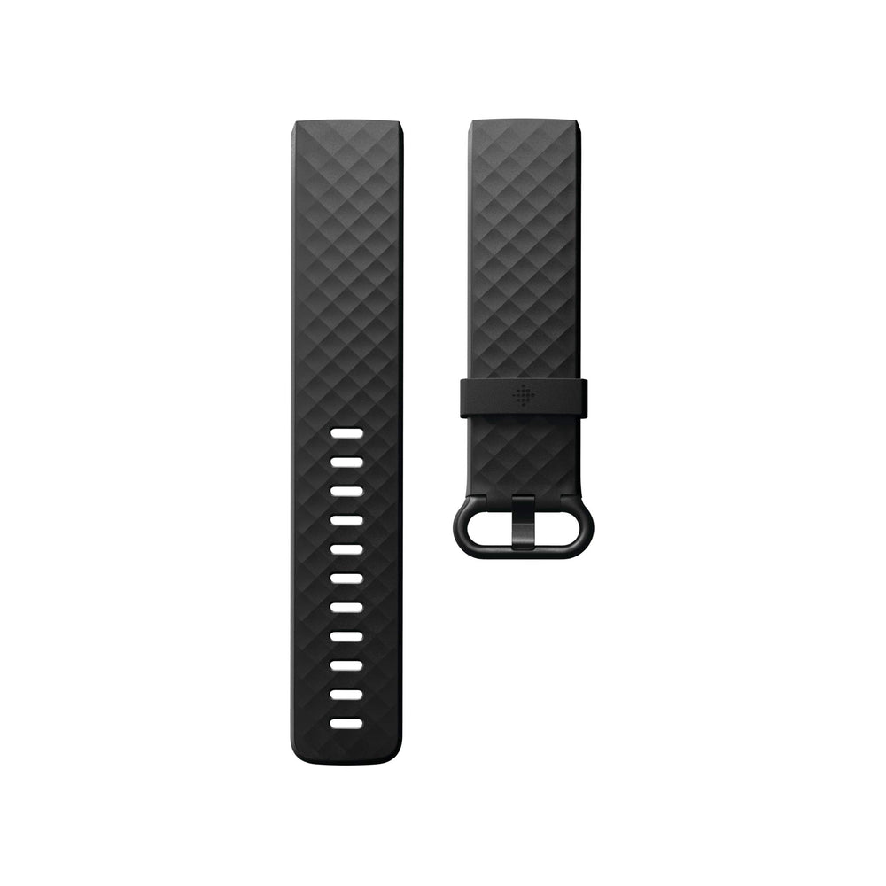 Fitbit Charge 3 SE retail packaging with S and L bands included for one-size convenience