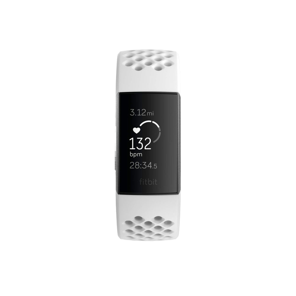 Fitbit Charge 3 SE side profile highlighting thin case and lightweight comfort for all-day wear