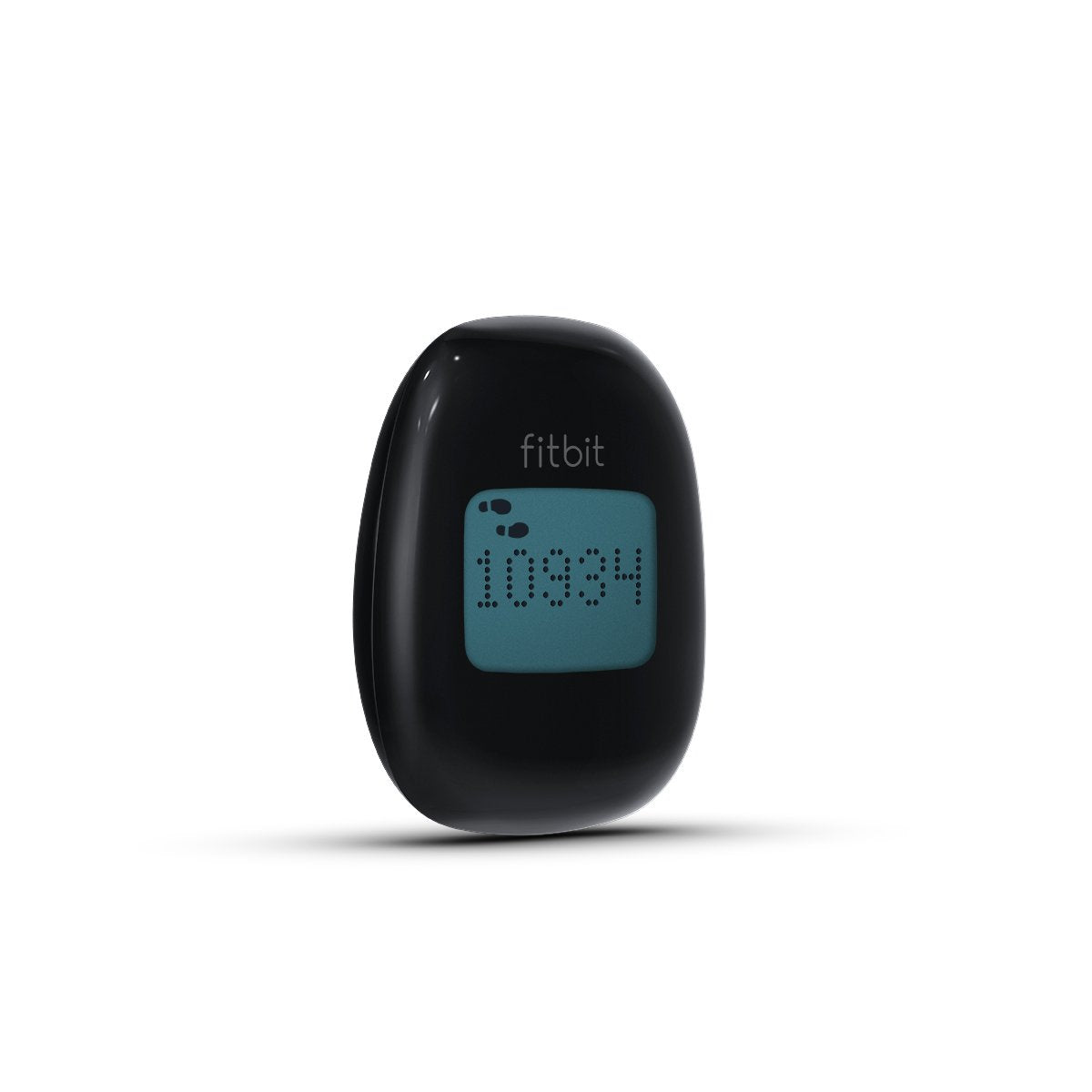 Fitbit Zip clip detail displaying brand clip and easy attachment for stability