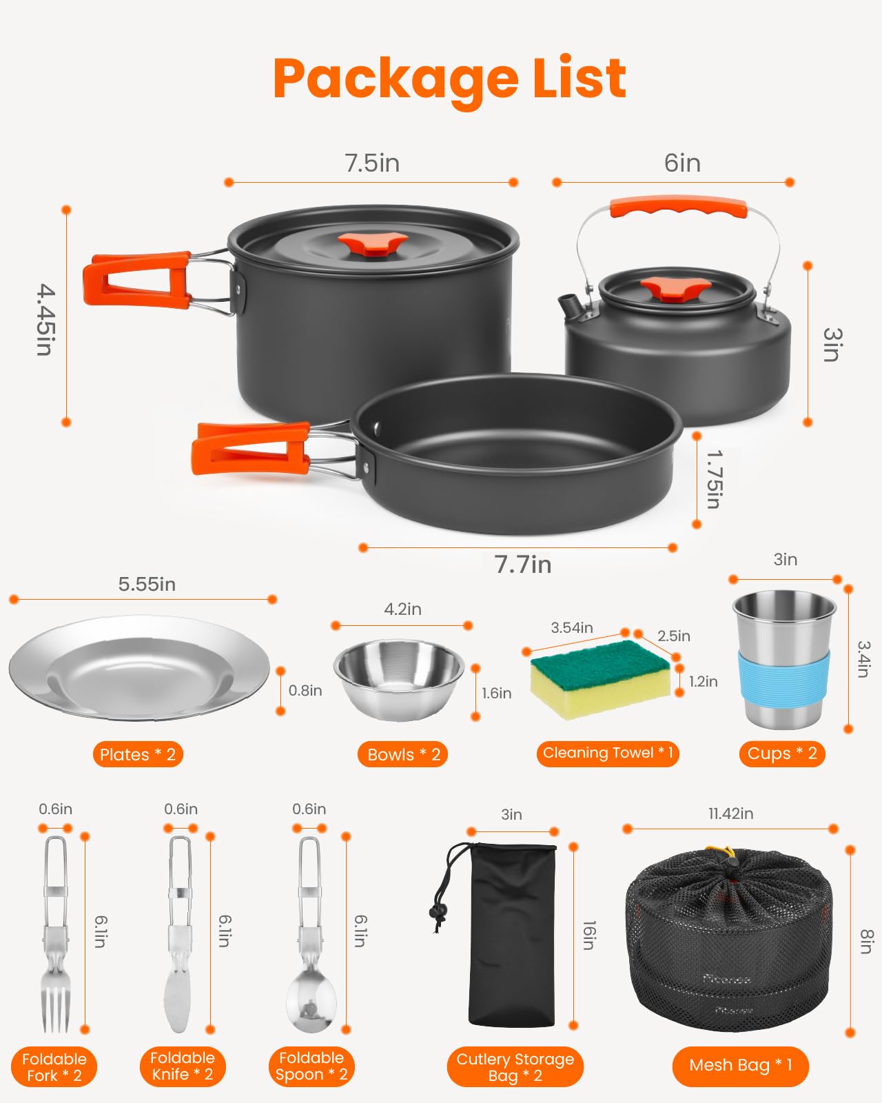 Fitense mesh carry bag with packed kit showing organized transport benefit
