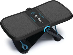 FitFoot front view showing pedals and compact frame improving circulation
