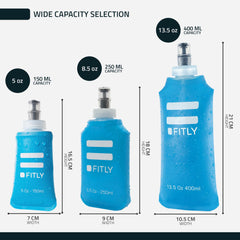 FITLY 150ml close-up on bite valve for quick controlled hydration