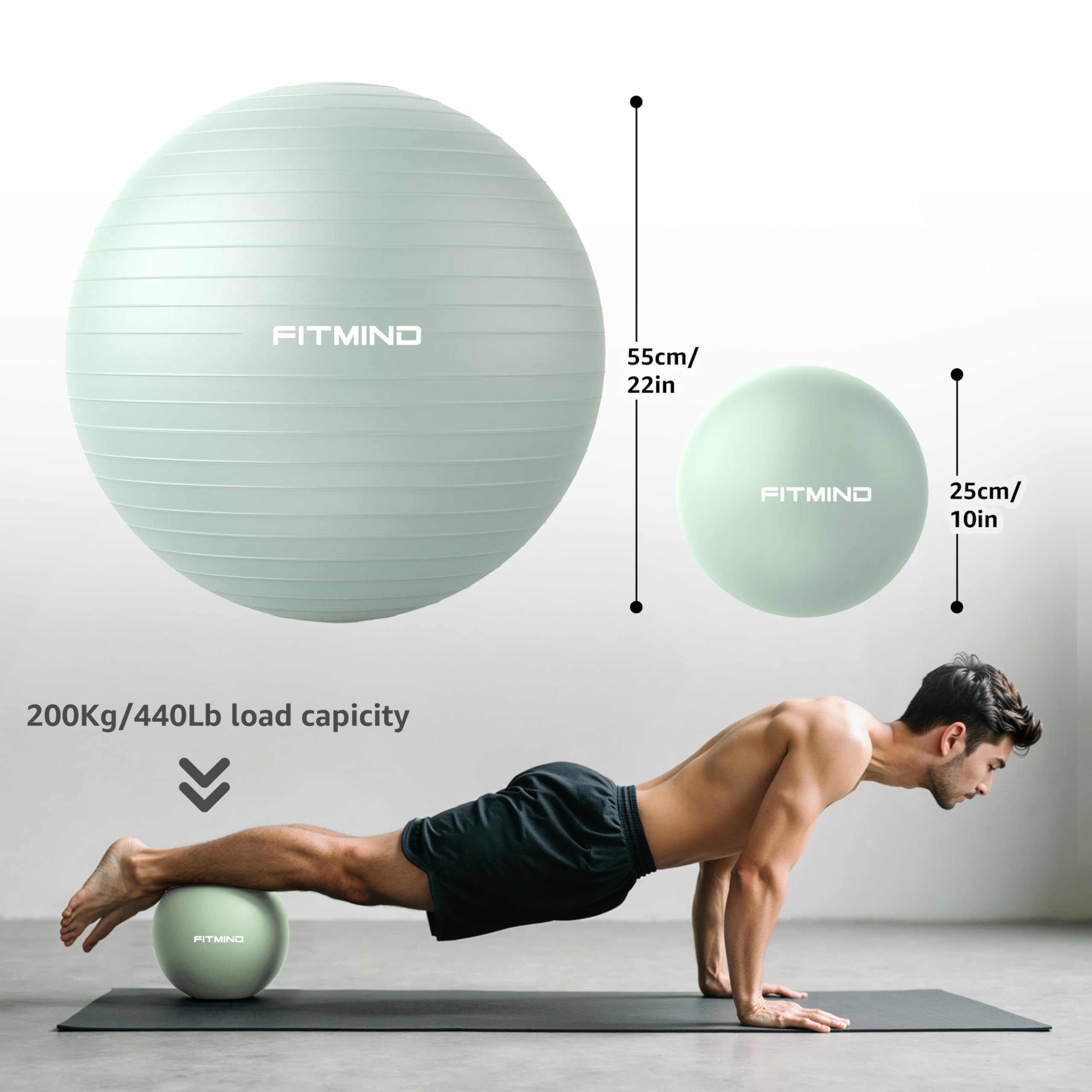 FITMIND material and valve detail showing robust anti-burst construction benefit