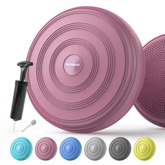 FITMIND front view showing red wobble cushion for comfortable active sitting