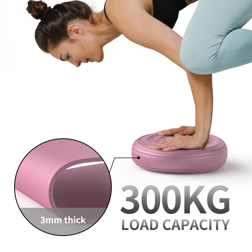 FITMIND pump and valve ready for quick inflation and custom firmness