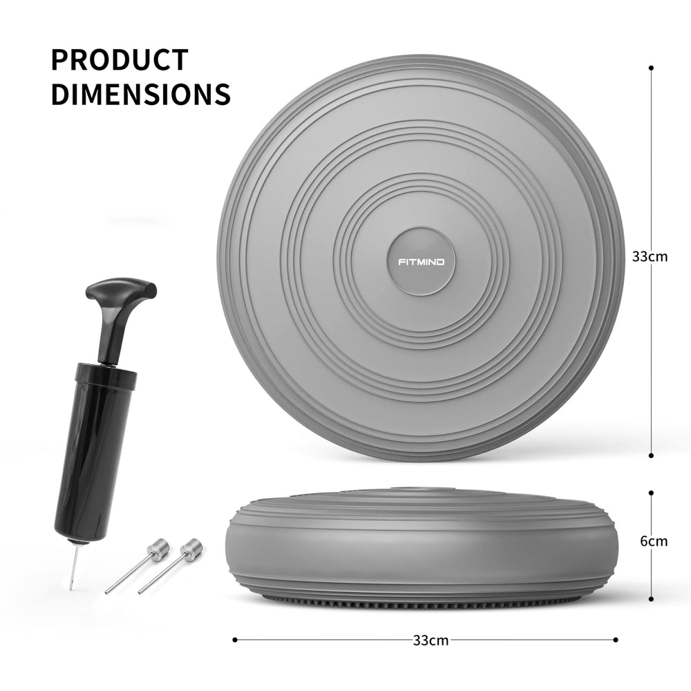FITMIND cushion on office chair improves posture during work