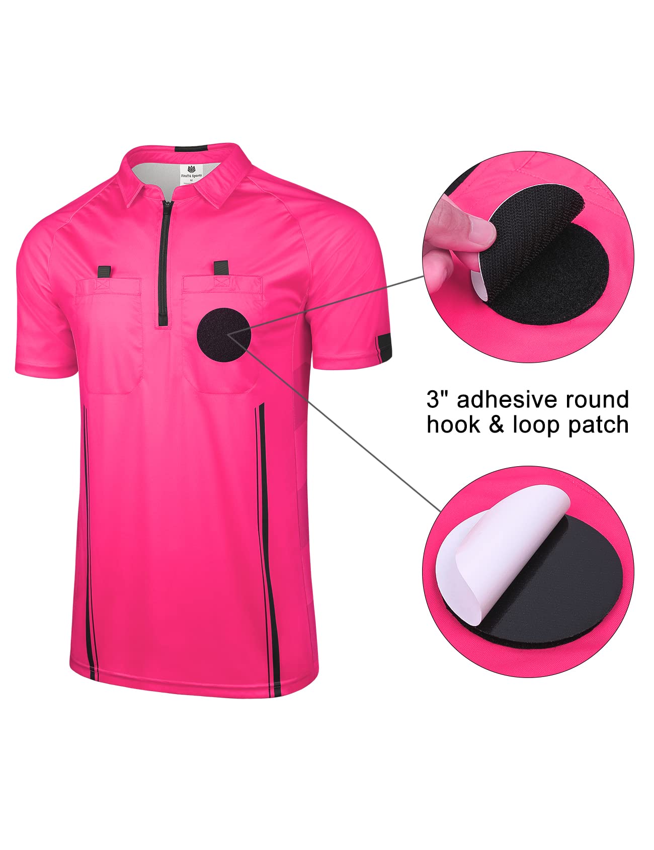 FitsT4 lifestyle referee on field showing practical wear and comfortable fit